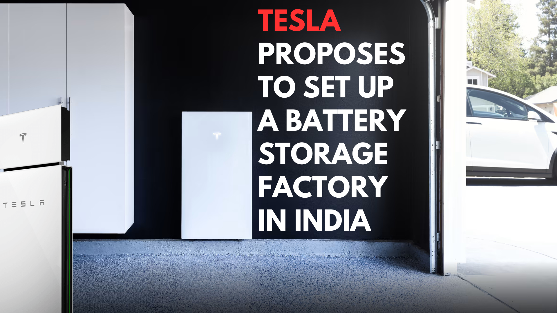 Tesla Battery Storage Factory