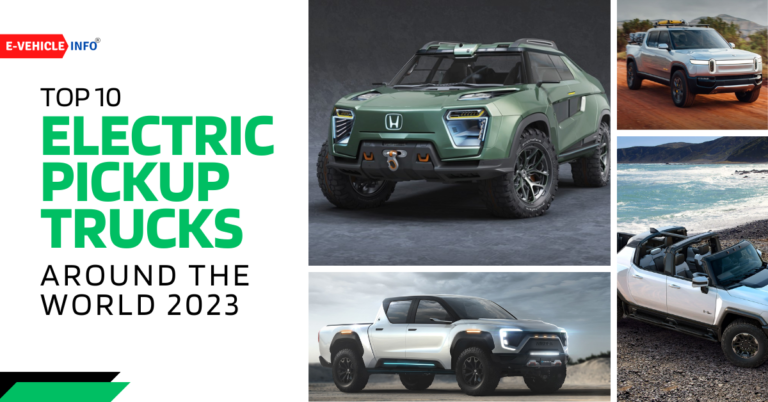 Top 10 Electric Pickup Trucks Worldwide- List 2024