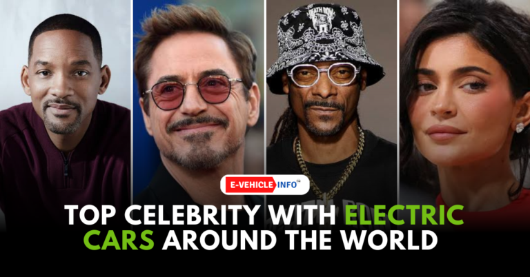 Top 10 Celebrities with Electric Cars Around the World