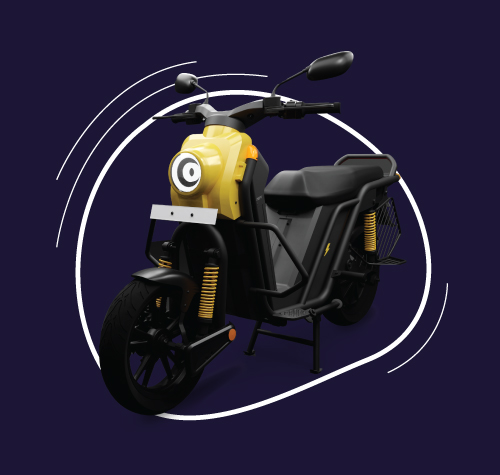 Bounce Electric scooter - Two Wheeler ride-sharing Startups 