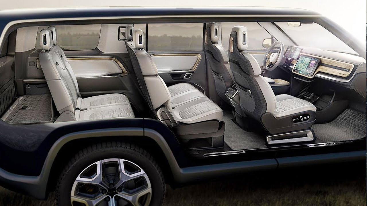 R1S Electric Interior | https://e-vehicleinfo.com/rivian-r1s-price-specifications-and-highlights/