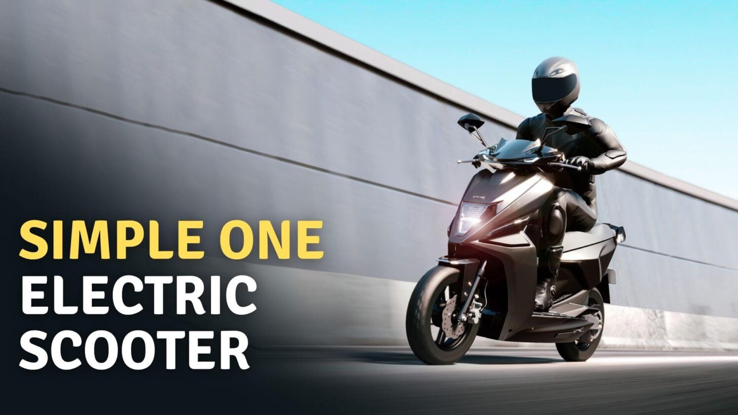 simple one electric scooter price range and top speed