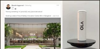 https://e-vehicleinfo.com/ola-electric-to-build-largest-cell-rd-facility-in-asia/