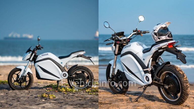 Power EV Launching its First Electric Motorcycle P-Sport with a Range of 210km