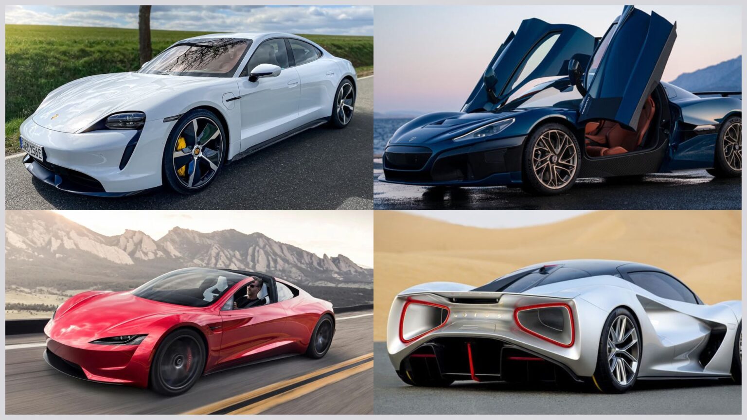 Top 8 Fastest Electric Cars in the World 2022-23 - E-Vehicleinfo