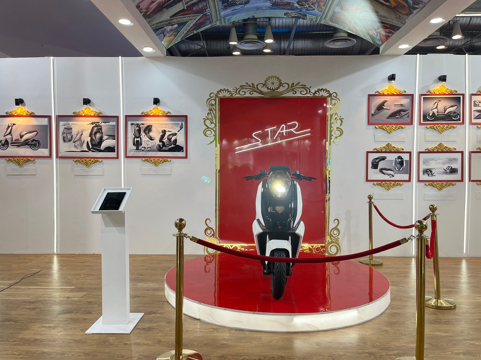 LML Star Electrical Scooter made its debut at Auto Expo 2023