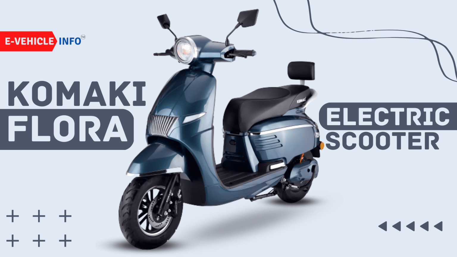 Komaki Flora Electric Scooter Price, Range & Specifications