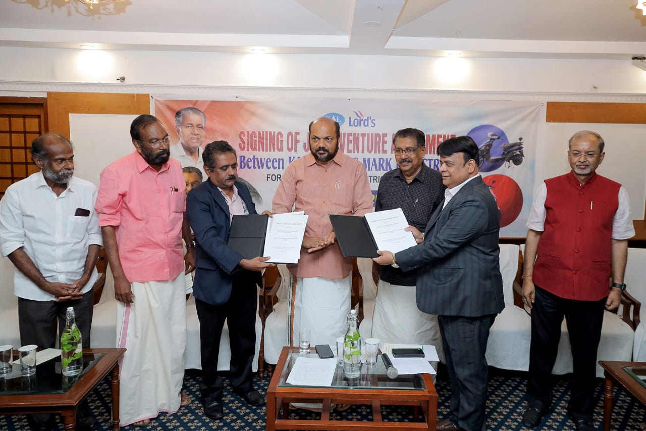 https://e-vehicleinfo.com/lords-mark-industries-sign-joint-venture-agreement-with-kal-a-government-of-kerala-undertaking-for-electric-vehicles/