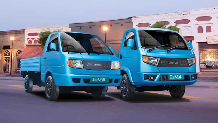 Switch IeV3 and IeV4 Electric Light Commercial Vehicles Launched in India