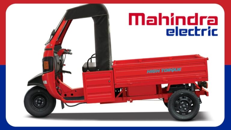 Mahindra E-Alfa Cargo Electric Rickshaw: Price, Range And Specs