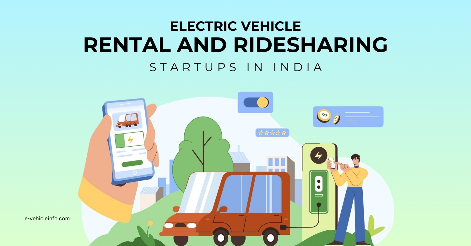 Top Electric Vehicle Rental And Ridesharing Startups In India