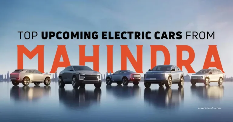 Mahindra’s Top 5 Upcoming Electric Cars in India