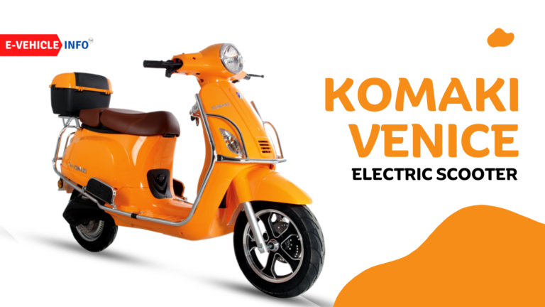 Komaki Venice Electric Scooter Price, Range & Features