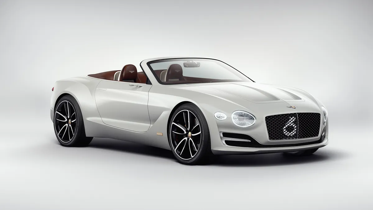 Bentley EXP 12 Speed 6e World’s Top 5 Electric Convertible Cars