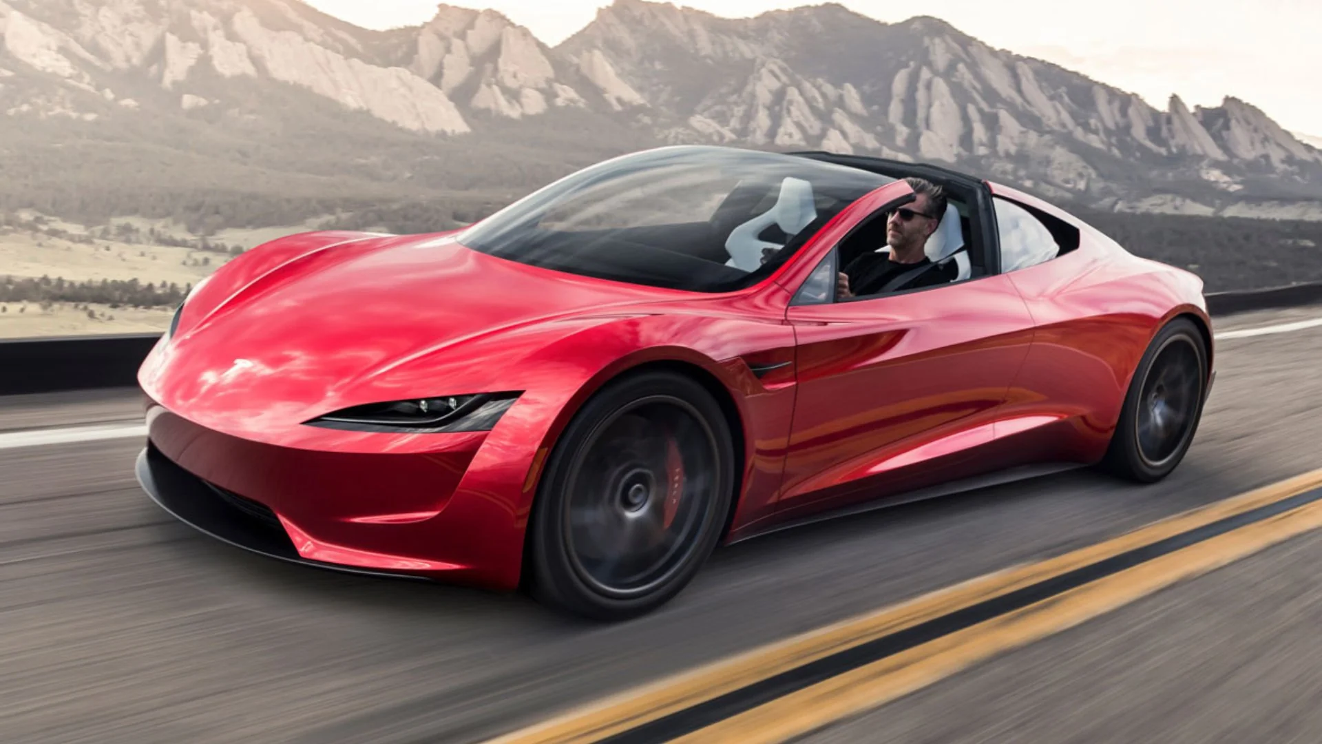 Tesla Roadster World’s Top 5 Electric Convertible Cars