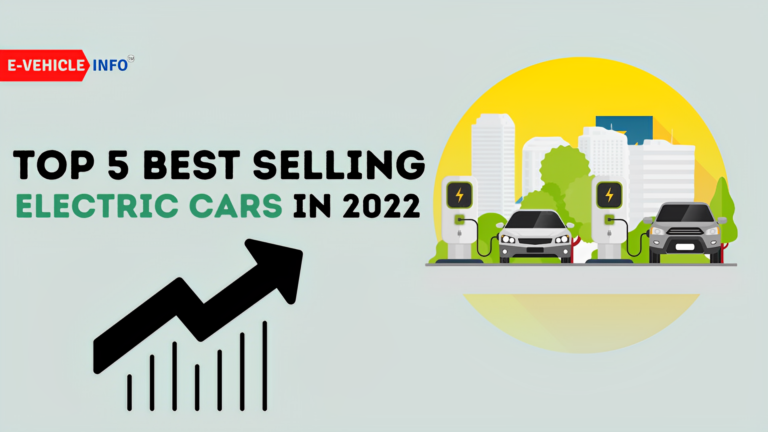 Top 5 Best Selling Electric Cars in India 2022