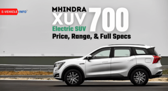 Mahindra XUV700 EV Price, Range, and Full Specification