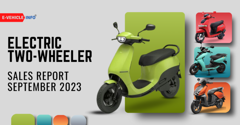 Electric Two-Wheeler Sales Data: September 2023