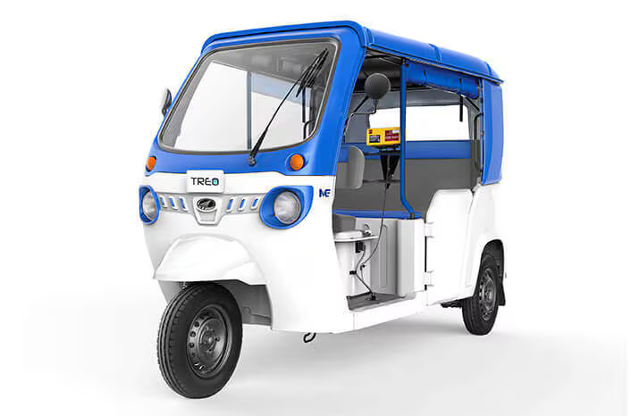 Mahindra Treo Electric Rickshaw 1 1 Top 10 Longest Range Electric Rickshaws in India 2024