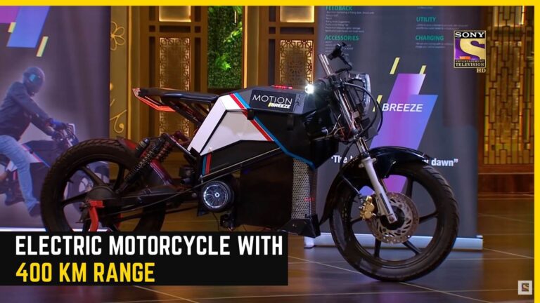 Motion Breeze- Best Electric Motorcycle With 400KM Range?