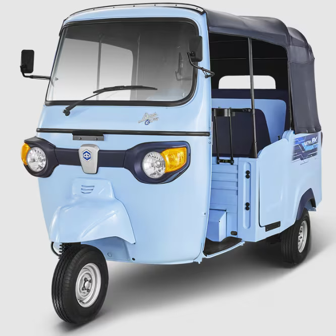 Piaggio Ape E City Max 1 Top 10 Longest Range Electric Rickshaws in India 2024