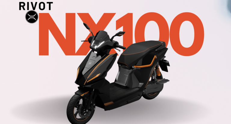 Rivot NX100 India’s Longest Range Electric Scooter Launched In India, 100-500Km Range