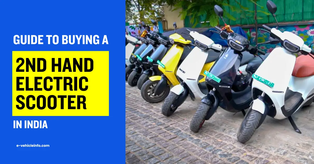 Second Hand Electric Scooter Buying Guide - Top 10 Tips