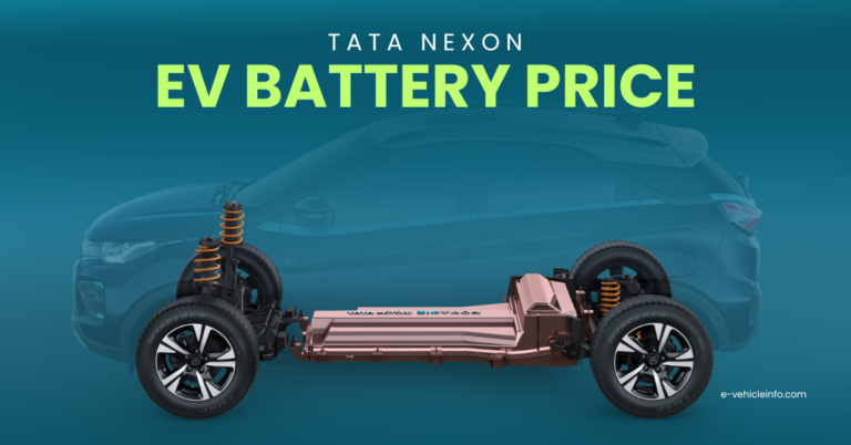 Tata Nexon EV Battery Price and Replacement Cost (2024)