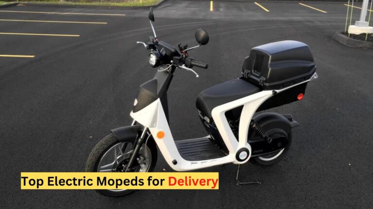 Top 5 Electric Mopeds for Delivery