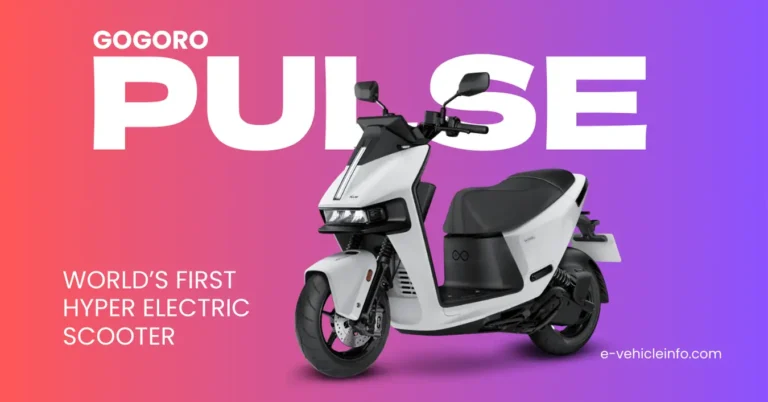 Gogoro Pulse Electric Scooter- Price, Range and Features