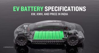 EV Battery Specifications & Prices for 1kWh to 10 kWh