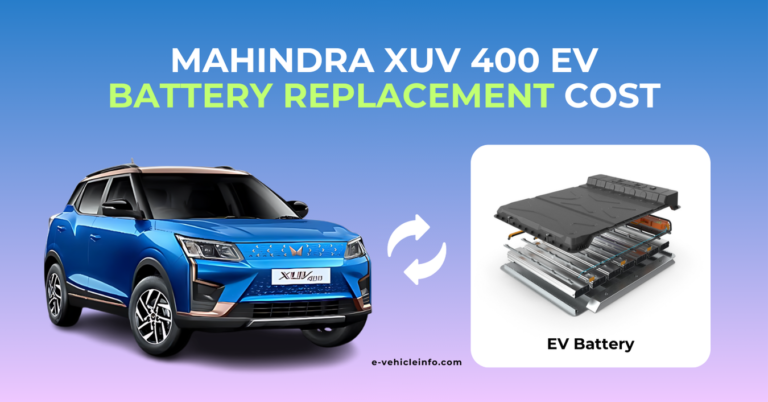 Mahindra XUV 400 EV Battery Price and Replacement Cost