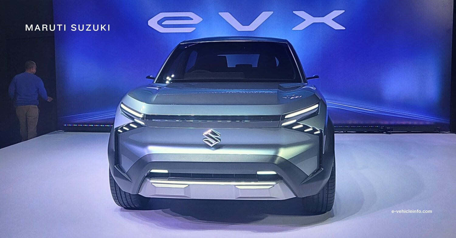 Maruti Suzuki eVX 1 Maruti Suzuki eVX Electric SUV Expected Launch, Price, and Specifications https://e-vehicleinfo.com/maruti-suzuki-evx-electric-suv-launch-price-and-specs-revealed/