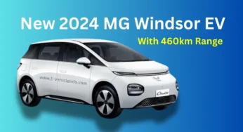 New 2024 MG Windsor EV With 460km Range, Expected Price and Launch