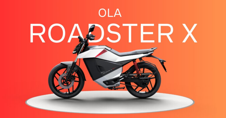 Ola Roadster X Price, Range and Specifications