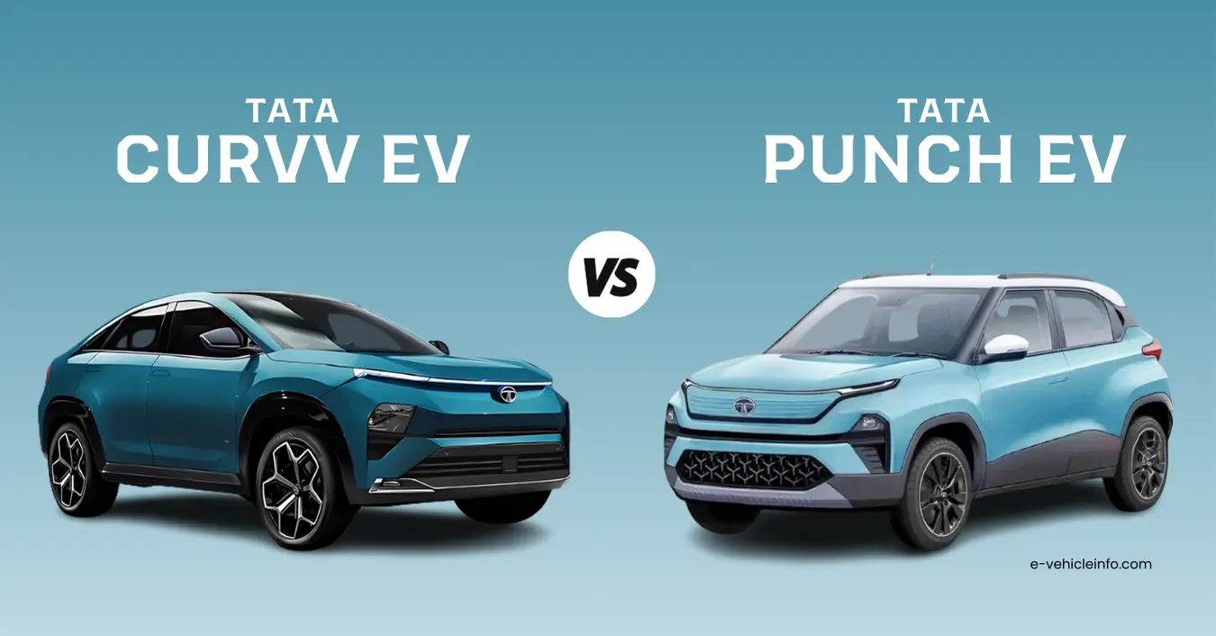 curvv ev vs tata Nexon ev tata 1 1 Tata Curvv EV vs Tata Punch EV- Price, Features and Specifications