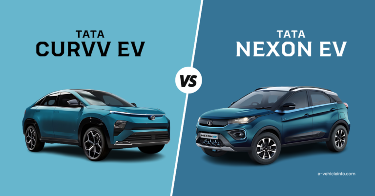 Tata Curvv EV vs Tata Nexon EV- Price, Features and Specs Comparison