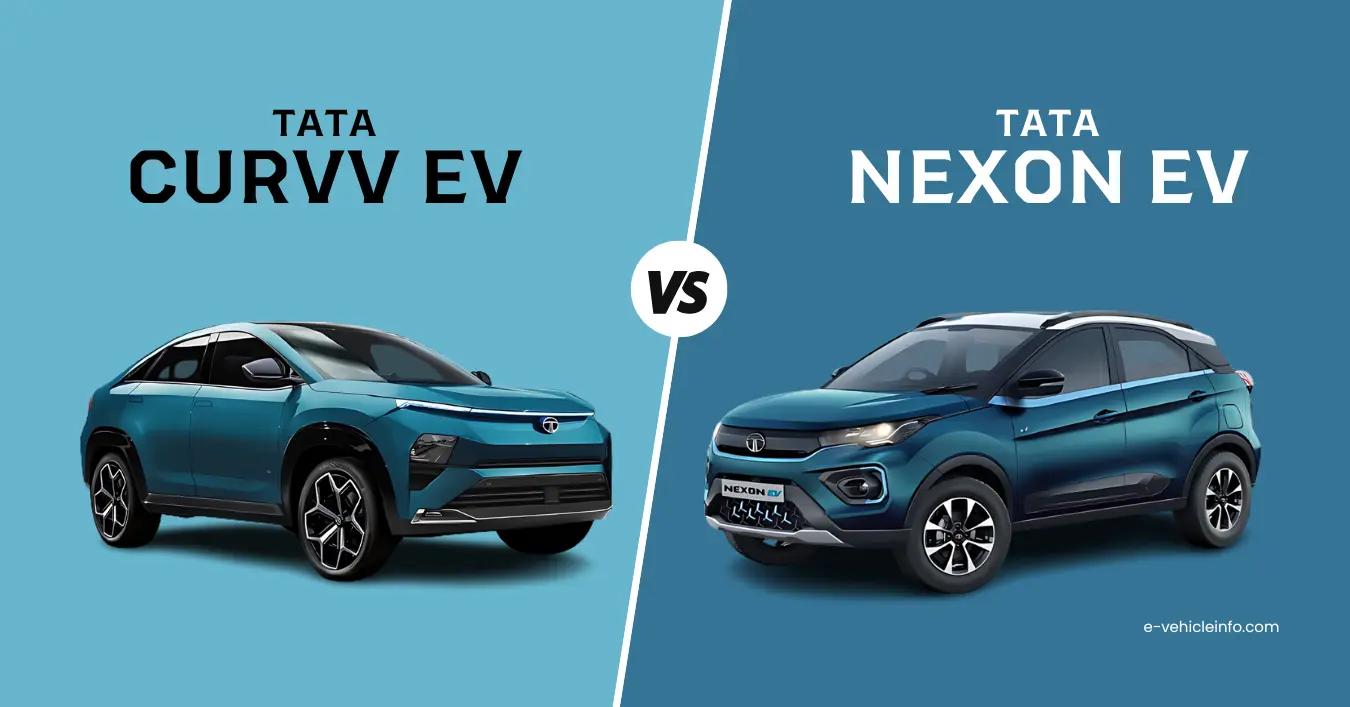 curvv ev vs tata Nexon ev tata Tata Curvv EV vs Tata Nexon EV- Price, Features and Specs Comparison