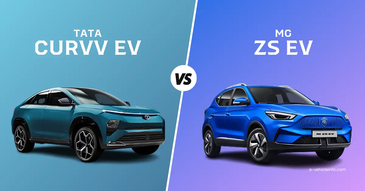 curvv ev vs tata zs ev mg 1 Tata Curvv EV vs MG ZS EV- Which one should you buy?