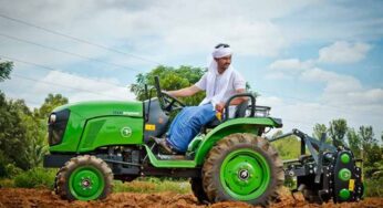 India’s first electric tractor with solar charging technology