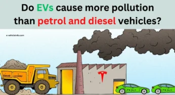 Do EVs cause more pollution than petrol and diesel vehicles?