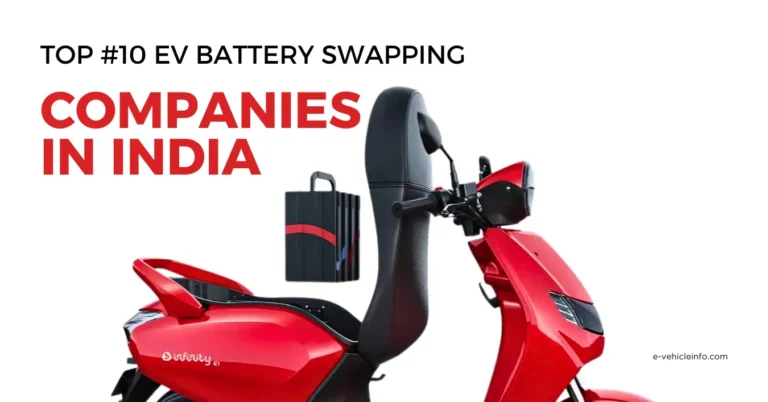 Top 10 EV Battery Swapping Companies in India