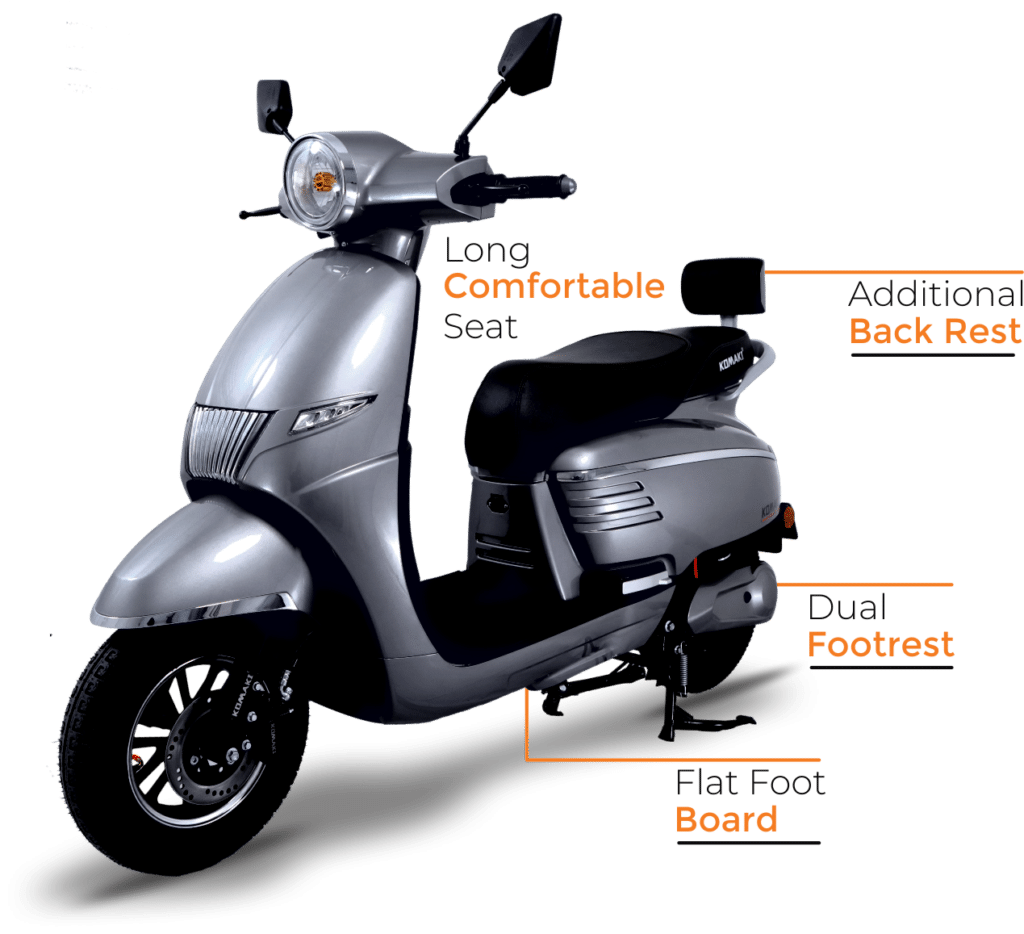 Komaki Flora Komaki Flora Electric Scooter Price, Range and Specifications