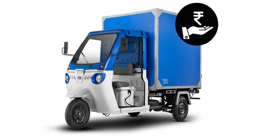 Mahindra Treo Zor Top 5 Electric Cargo Rickshaws (E Loader) With Payload Capacity https://e-vehicleinfo.com/top-electric-cargo-rickshaws-e-loader/