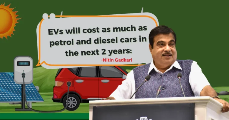 EVs will cost as much as petrol and diesel cars in next 2 years: Nitin Gadkari