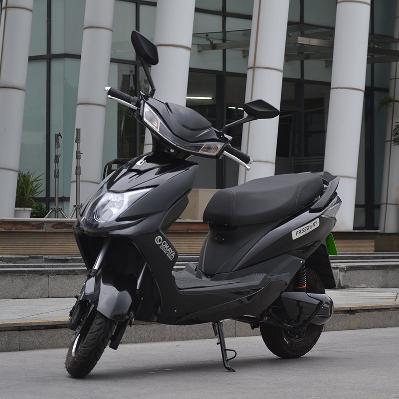 Okaya Freedum 1 Top 10 Cheapest Electric Scooters in India- Price 30k to 70k https://e-vehicleinfo.com/top-10-cheapest-electric-scooter/