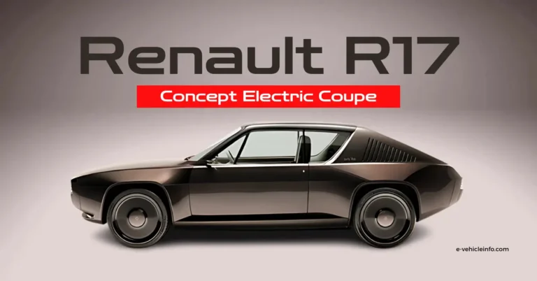 New Renault R17 Restomod- Classic Electric Coupe Concept