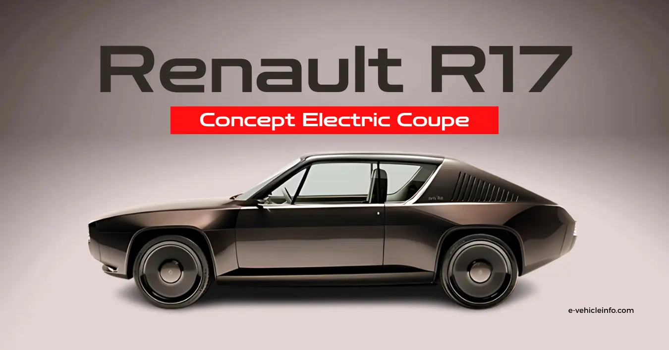 Renault R17 Concept Electric Coupe New Renault R17 Restomod- Classic Electric Coupe Concept https://e-vehicleinfo.com/renault-r17-restomod-electric-car/