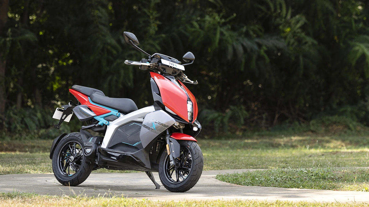 TVS X Top 10 Longest Range Electric Scooters in India - Latest in 2024