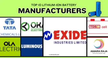 Top 10 Lithium-Ion Battery Manufacturers in India (2025)